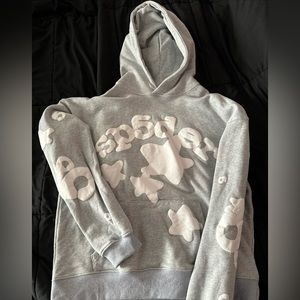 Sp5der Hoodie beluga gray